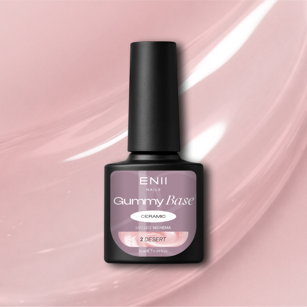 Gummy Base Ceramic 2 Desert - gumová báze na nehty 10 ml