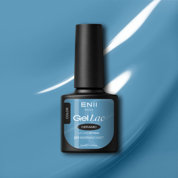 Gel lak Ceramic 229 Morning Mist - gelový lak bez HEMA, 10 ml
