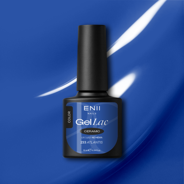 Gel lak Ceramic 233 Atlantis - gelový lak bez HEMA, 10 ml