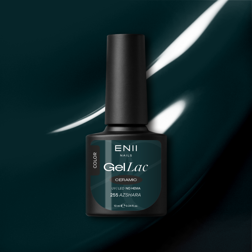 Gel lak Ceramic 255 Azshara - gelový lak bez HEMA, 10 ml