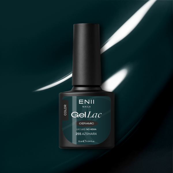 Gel lak Ceramic 255 Azshara - gelový lak bez HEMA, 10 ml