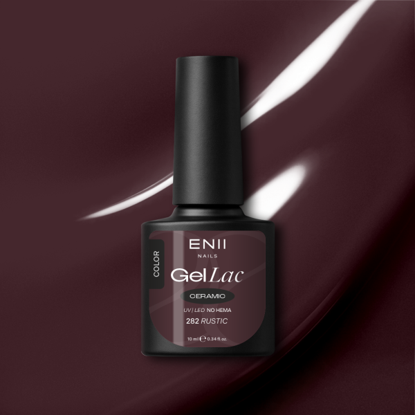 Gel lak Ceramic 282 Rustic - gelový lak bez HEMA, 10 ml