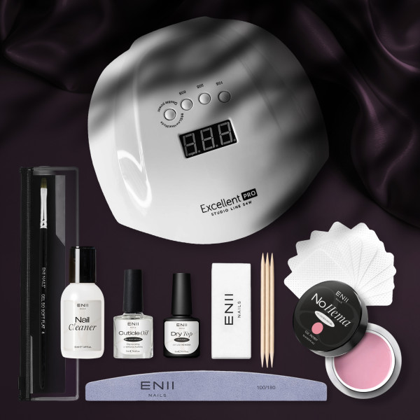 ENII Builder Gel - kompletní sada (s lampou/bez lampy)