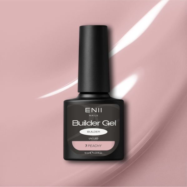 Builder Gel v lahvičce Peachy HEMA & TPO free 007