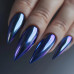 Chrome Liquid 6 - Tekutý chromový prášek, modro fialová aurora 8 ml