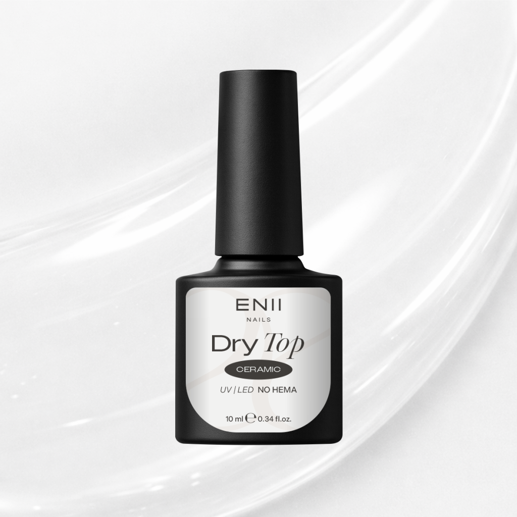 Dry Top Ceramic - Bezvýpotkový vrchní lak, 10 ml