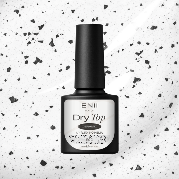 Dry Top Ceramic EGG - bezvýpotkový vrchní lak, 10 ml