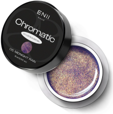 ENII Chromatic Builder UV LED gel 05 Midnight Rain - glittrový stavební gel, 15ml