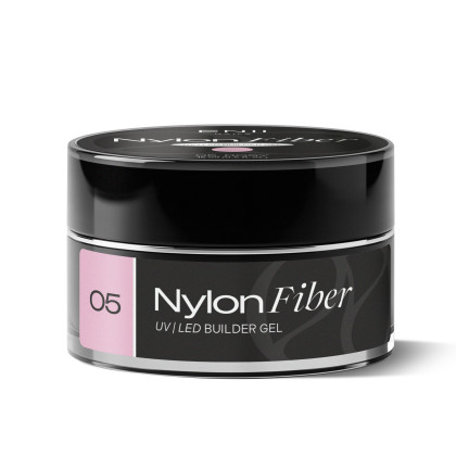 ENII Nylon Fiber Gel 05 Rose - stavební UV LED gel, 15 ml