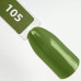 Gel lak Ceramic 105 Army - gelový lak bez HEMA, 10 ml