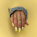 Gel lak Ceramic 11 Vanilla - gelový lak bez HEMA, 10 ml