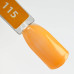 Gel lak Ceramic 115 Orange - gelový lak bez HEMA, 10 ml