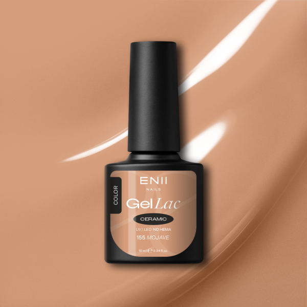 Gel lak Ceramic 155 Mojave - gelový lak bez HEMA, 10 ml