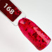 Gel lak Ceramic 168 Rouge - gelový lak bez HEMA, 10 ml