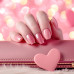 Gel lak Ceramic 20 Powder Pink - gelový lak bez HEMA, 10 ml