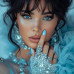 Gel lak Ceramic 228 Ice Witch - gelový lak bez HEMA, 10 ml