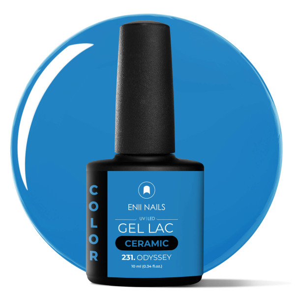 Gel lak Ceramic 231 Odyssey - gelový lak bez HEMA, 10 ml