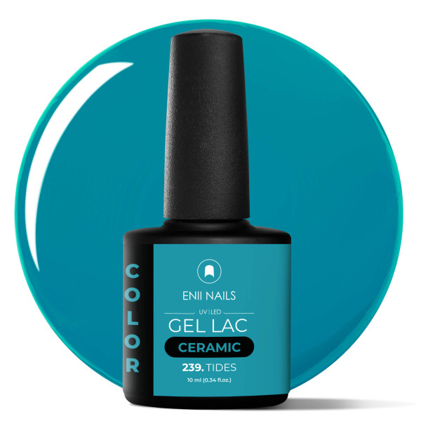 Gel lak Ceramic 239 Tides - gelový lak bez HEMA, 10 ml