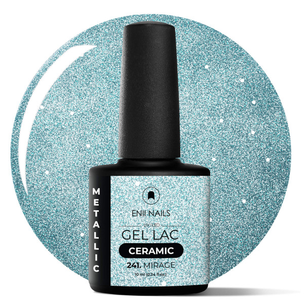 Gel lak Ceramic 241 Mirage - gelový lak bez HEMA, 10 ml