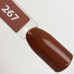 Gel lak Ceramic 267 Mocha - gelový lak bez HEMA, 10 ml