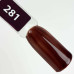 Gel lak Ceramic 281 Espresso - gelový lak bez HEMA, 10 ml