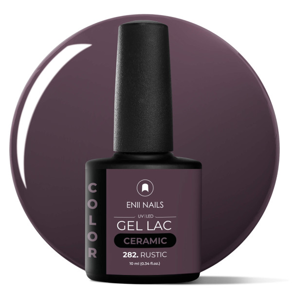 Gel lak Ceramic 282 Rustic - gelový lak bez HEMA, 10 ml