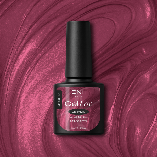 Gel lak Ceramic 283 Brazen - gelový lak bez HEMA, 10 ml