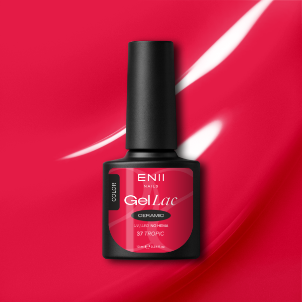 Gel lak Ceramic 37 Tropic - gelový lak bez HEMA, 10 ml