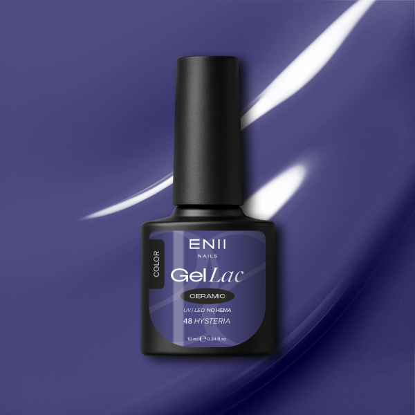 Gel lak Ceramic 48 Hysteria - gelový lak bez HEMA, 10 ml