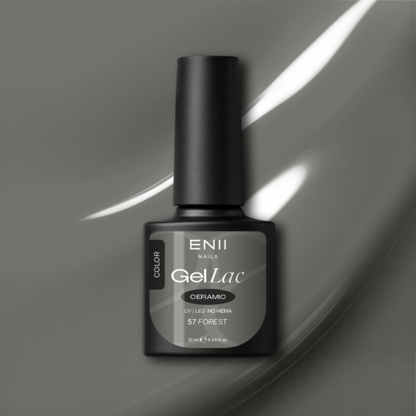 Gel lak Ceramic 57 Forest - gelový lak bez HEMA, 10 ml