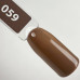 Gel lak Ceramic 59 Milk Chocolate - gelový lak bez HEMA, 10 ml