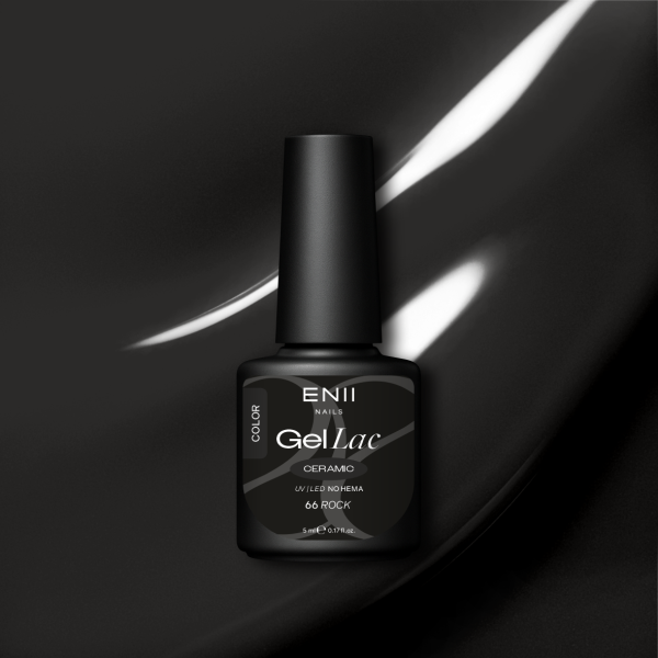 Gel lak Ceramic 66 Rock - gelový lak bez HEMA, 5 ml
