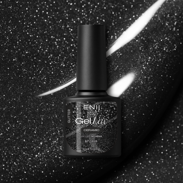 Gel lak Ceramic 67 Lava - gelový lak bez HEMA, 10 ml