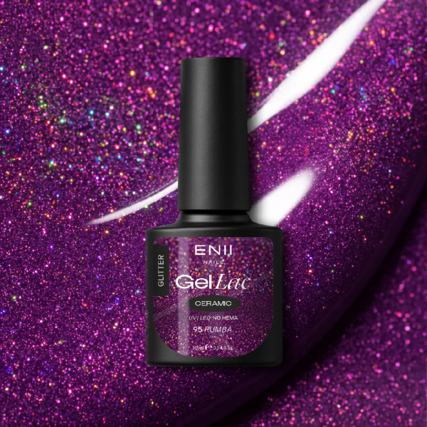 Gel lak Ceramic 95 Rumba - gelový lak bez HEMA 10 ml