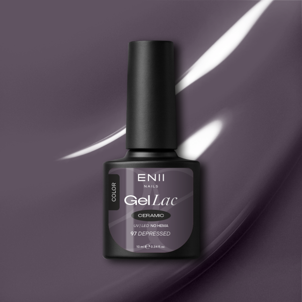 Gel lak Ceramic 97 Depressed - gelový lak bez HEMA, 10 ml