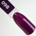 Gel lak Ceramic 98 Dark Dalia - gelový lak bez HEMA, 10 ml