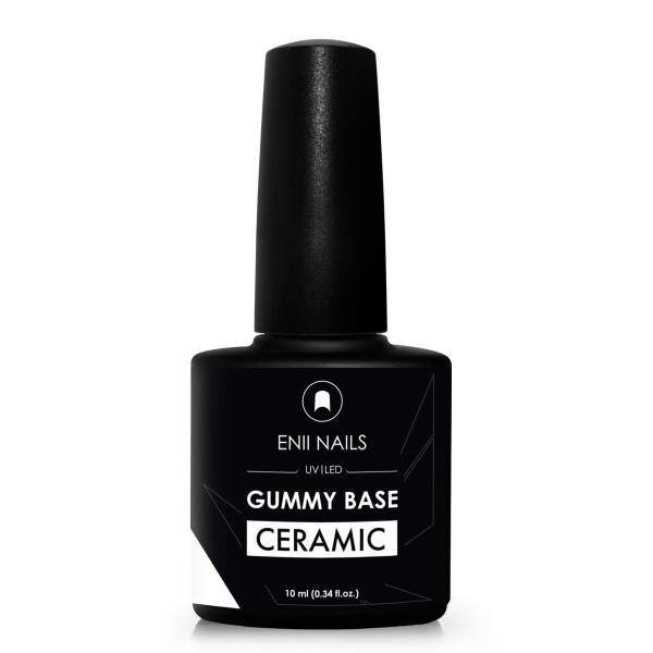 Gummy base ceramic - gumová báze na nehty, 10 ml