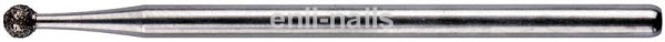 Karbidová fréza na přírodní a umělé nehty - jemná, kulatá, 44x2 mm