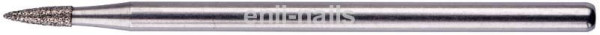 Karbidová fréza na přírodní a umělé nehty - jemná, kužel 44x1mm