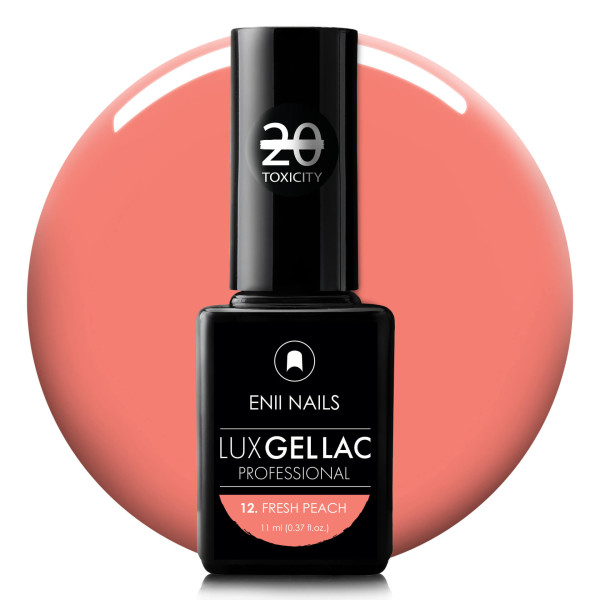 Lux gel lak 12 Fresh Peach 11 ml