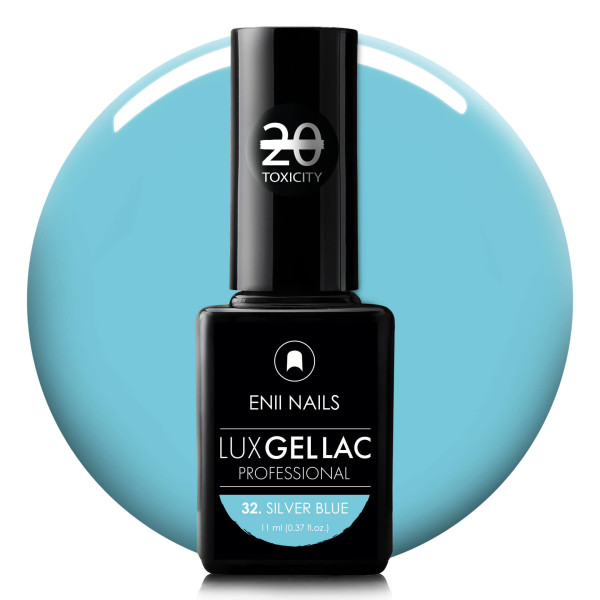 Lux gel lak 32 SILVER BLUE 11 ml