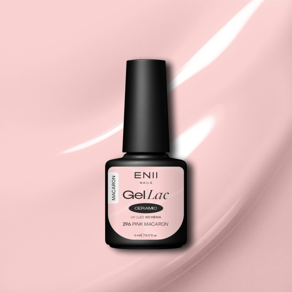 Macaron Gel lak Ceramic 296 Pink Macaron