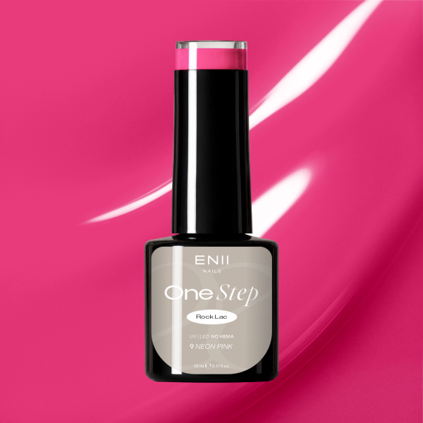 One Step RockLac 09 Neon Pink, 10 ml