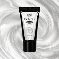 Polygel Ceramic 1 Clear - polygel v tubě, 30 ml