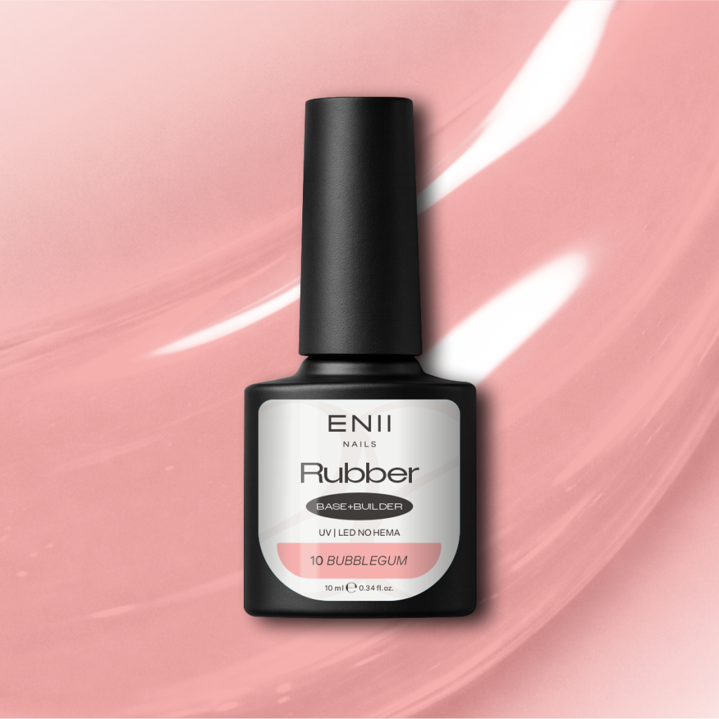 RUBBER Base Bubblegum 10 NO HEMA and NO TPO 10 ml