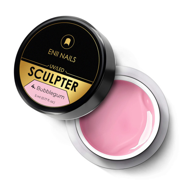 Sculpter 4 Bubblegum - stavební UV/LED gel 5 ml
