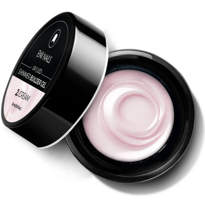 Shimmer Builder Gel 2 Cream - třpytivý modelovací gel, 15 ml