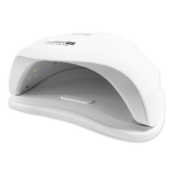UV LED lampa Excellent PRO s časovačem 54 W bílá